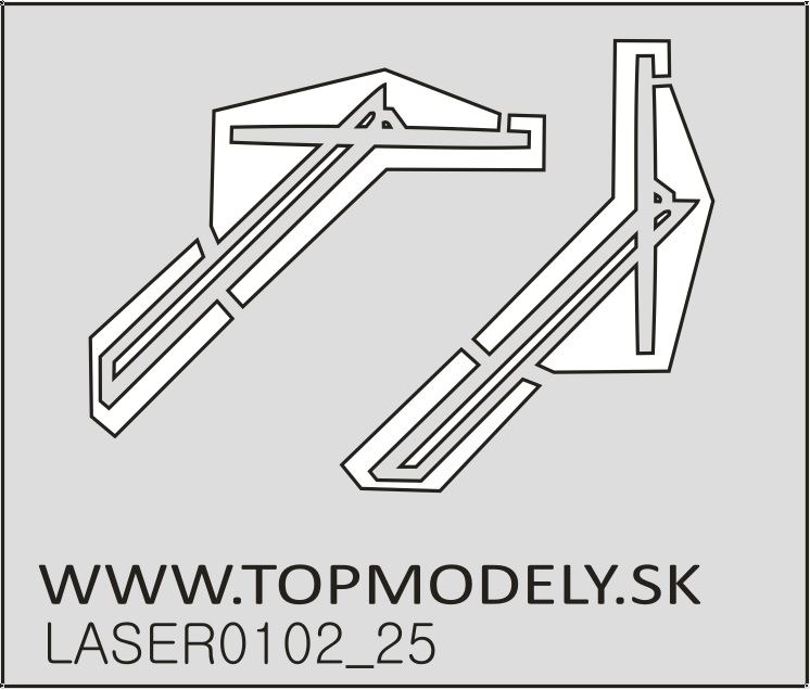 Laserom rezaný doplnok - Stierače 1_25